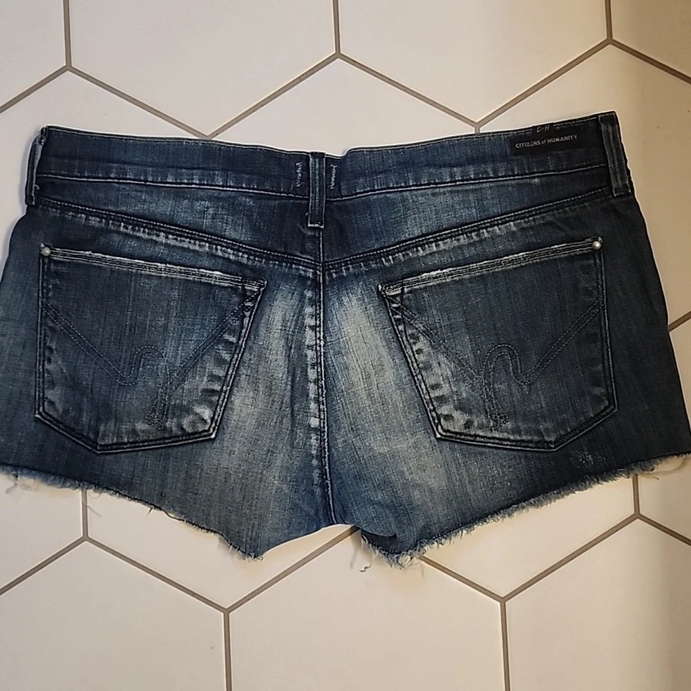 Citizens of Humanity Cutoff Jean Denim Shorts 30 - Picture 4 of 4